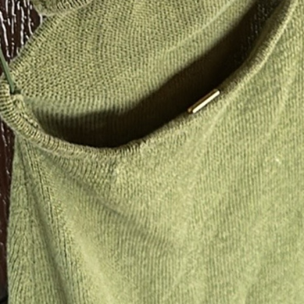 Cult Gaia Serita Olive Knit halter dress size small - Picture 10 of 10